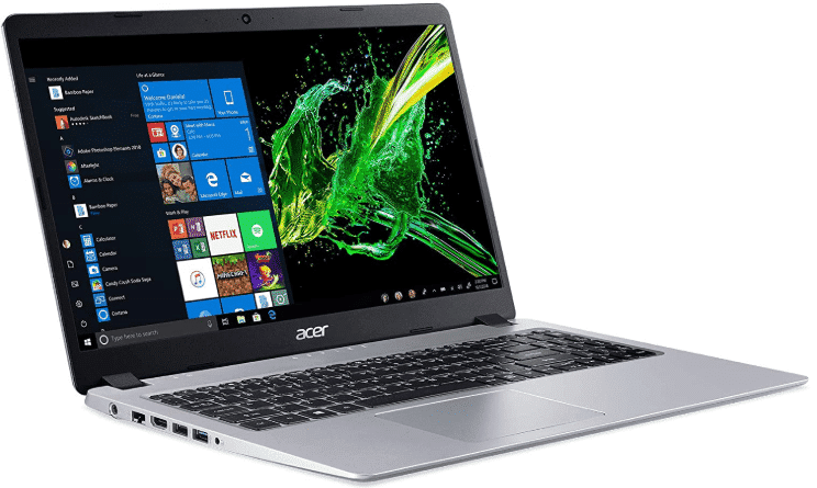 Acer Aspire 5 - best laptops under 600 with ssd