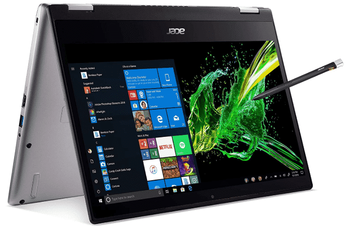 ACER SPIN 3 - best laptop for animation