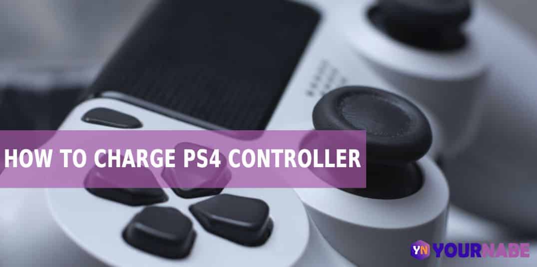 How to charge ps4 controller