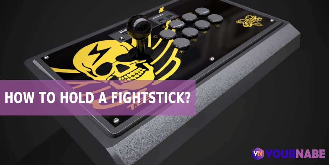 how to hold a fightstick