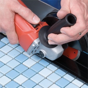 how to cut glass mosaic tile