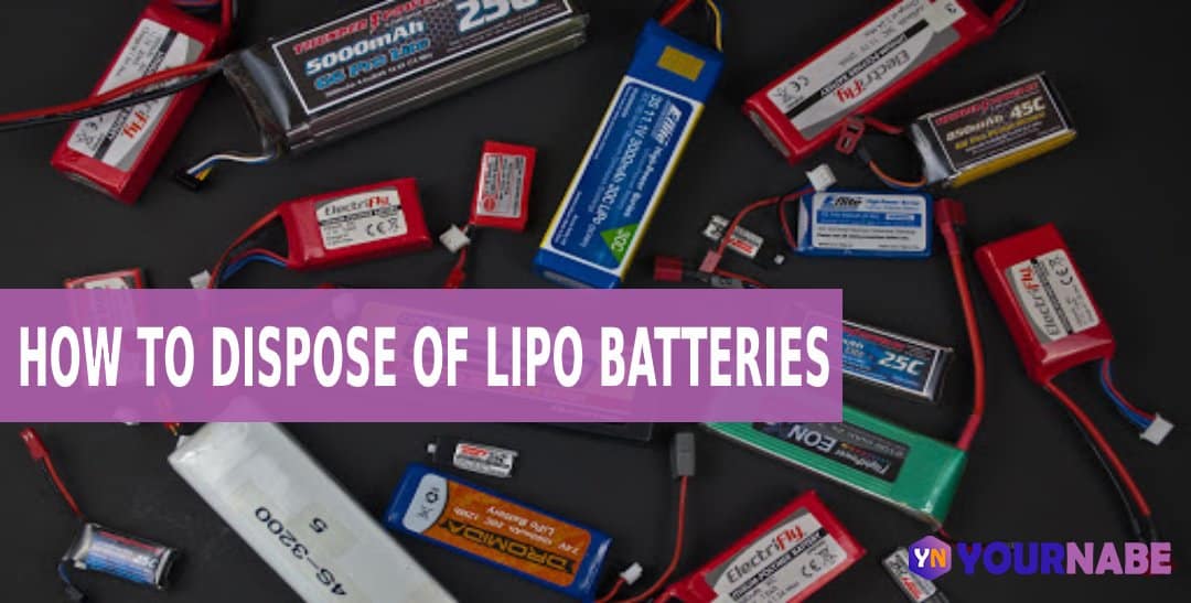 how to dispose of LIPO batteries