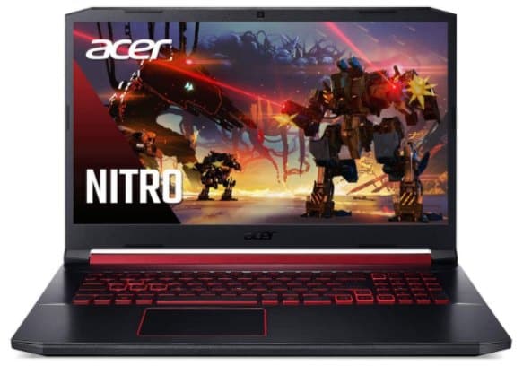 Acer Nitro 5  -best laptop with numeric keypad