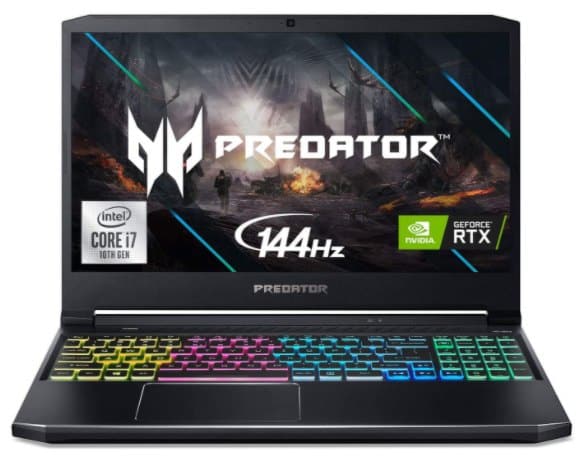 Acer Predator - best gaming laptop under 2000