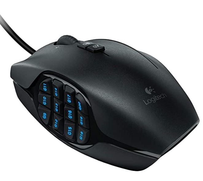 LOGITECH G600- BEST MOBA GAMING MOUSE